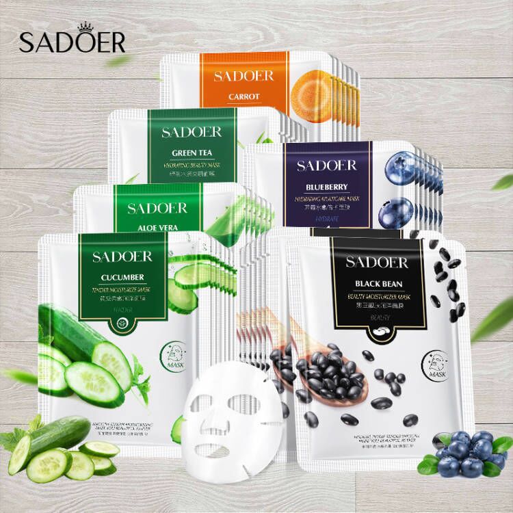 上朵黑豆靓肤润泽面膜 滋润嫩肤提亮保湿肌肤植物面膜面膜7