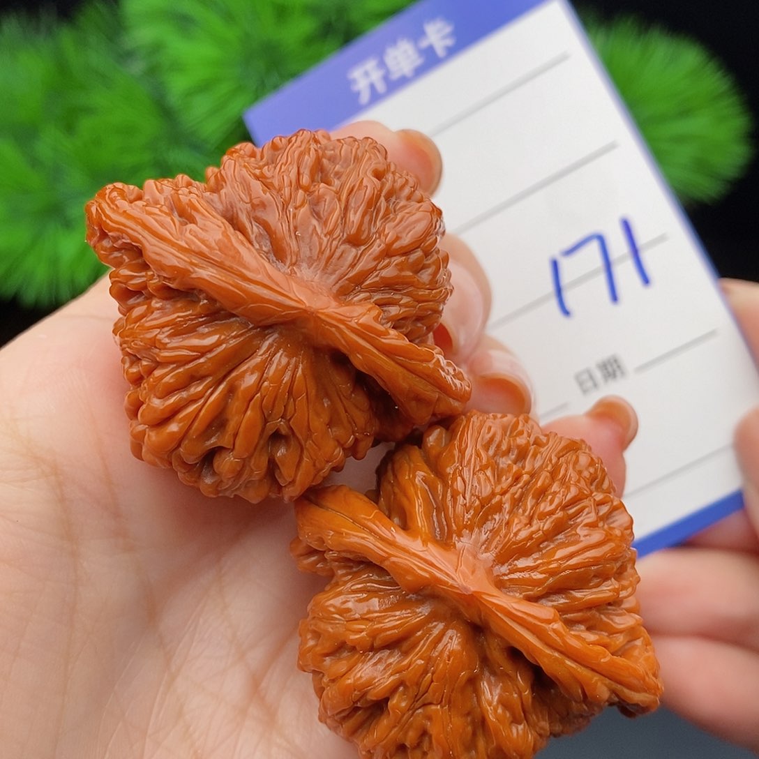 文玩核桃把件43四座楼171