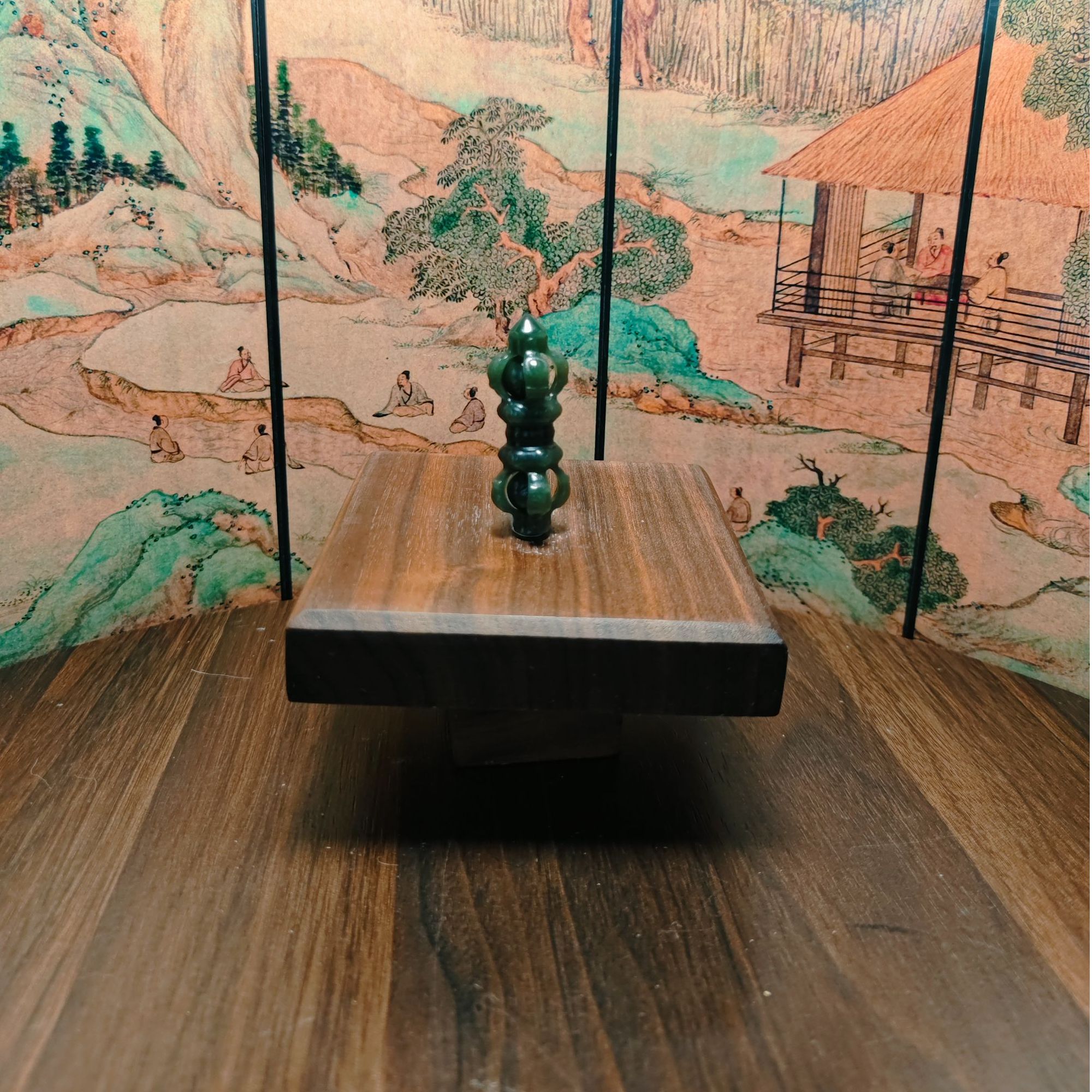 F和田玉降魔杵吊坠0740