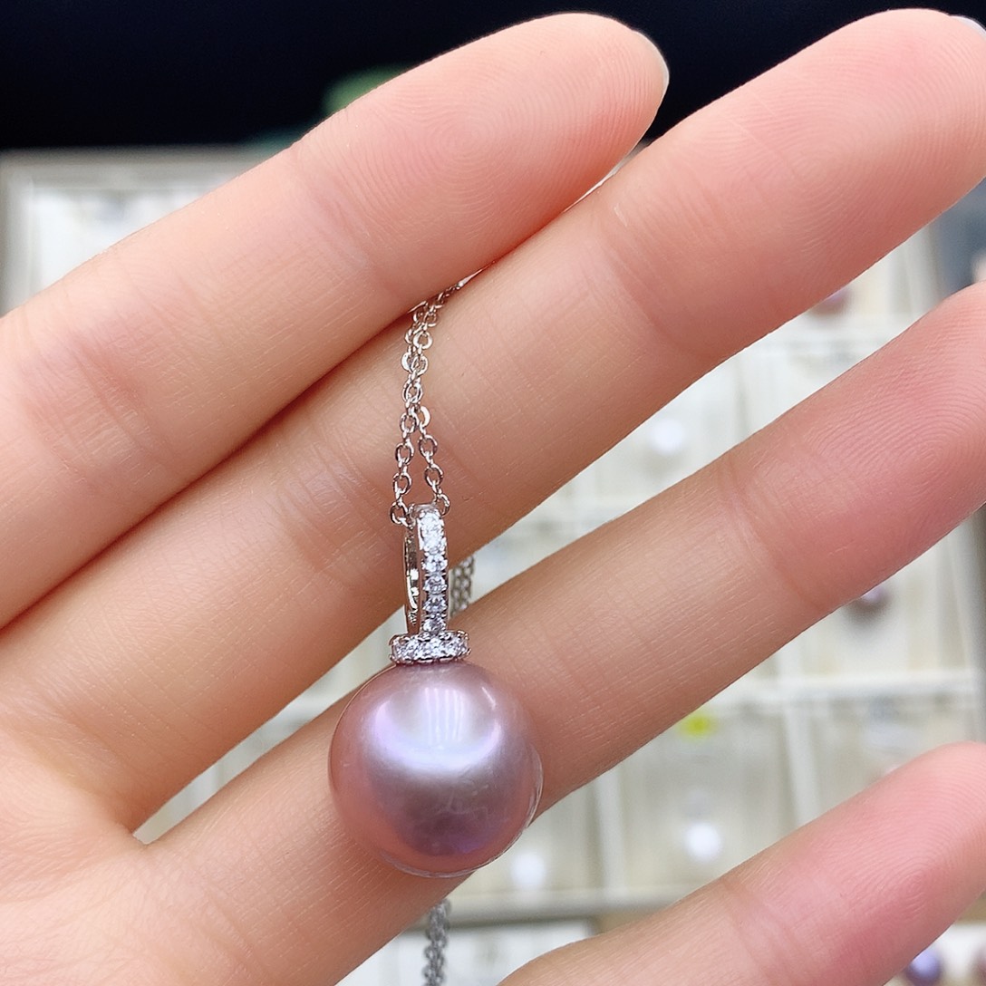 淡水珍珠颈饰合金