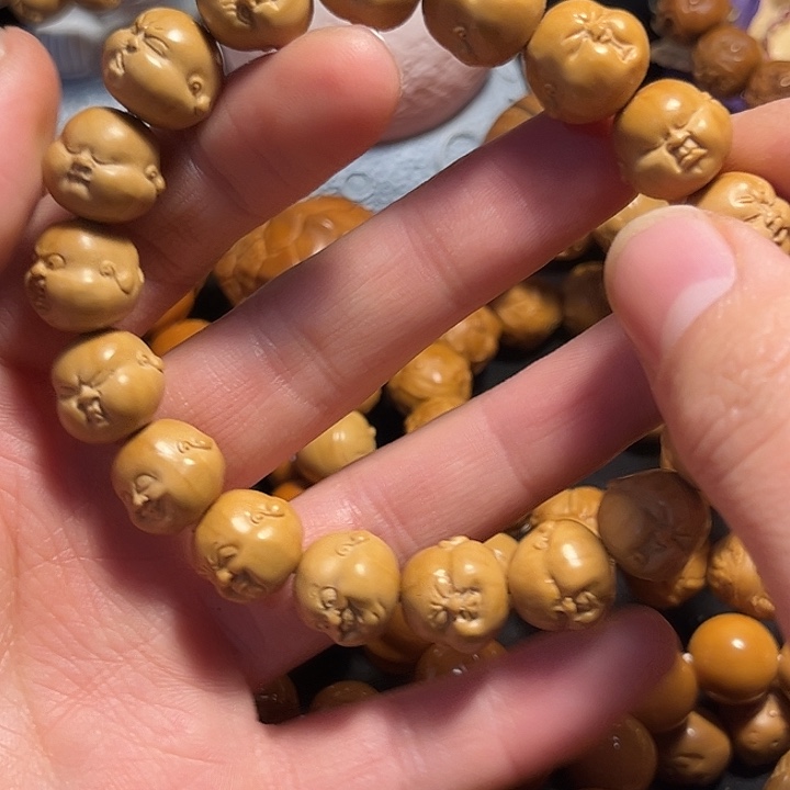 橄榄核手串/手链猴头1.4百态