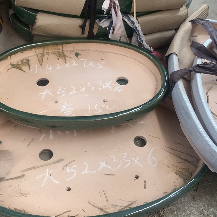 花盆紫砂          紫砂清仓处理椭圆盆