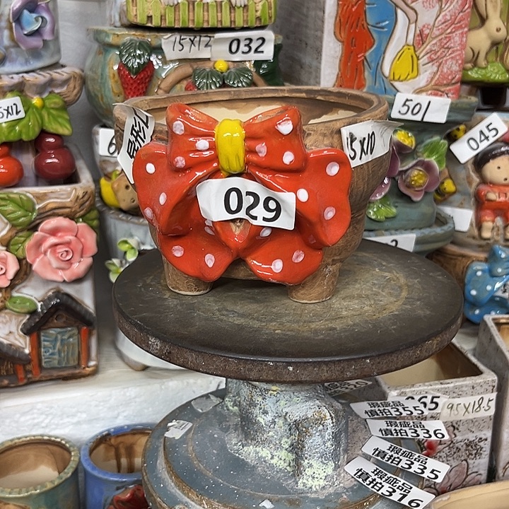 粗陶材质多肉花盆