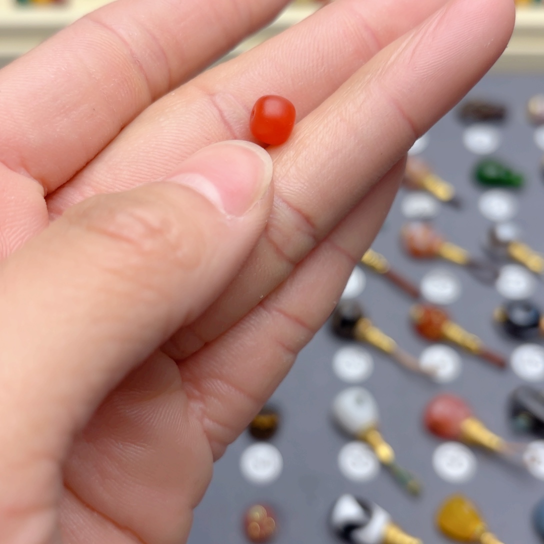 玛瑙/玉髓隔珠未镶嵌