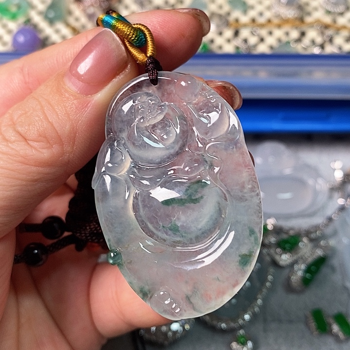 翡翠颈饰未镶嵌吊坠