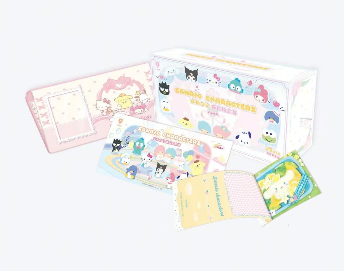 【小暖.宠粉】卡宝三丽鸥成长日记撕拉卡第一弹-20元包（代拆）