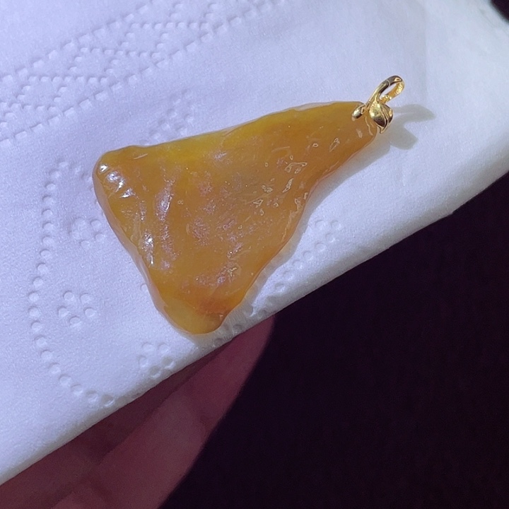 翡翠18K金镶嵌颈饰翡翠