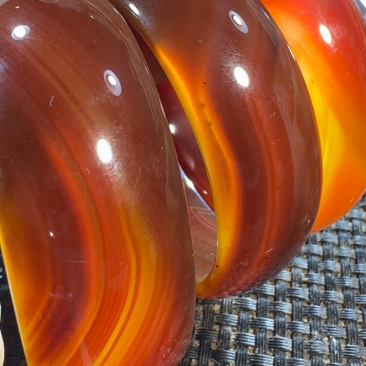 幸***棱玛瑙/玉髓未镶嵌颈饰