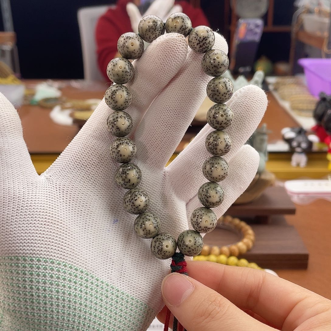 星月菩提手串南乔甄选 12尺 圆珠