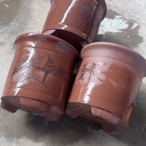 紫砂花盆50-2。20-19.。