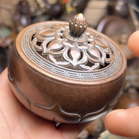 铜制文玩把玩物件