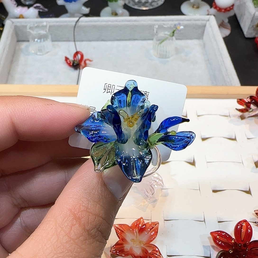 琉璃手工艺品713戒指