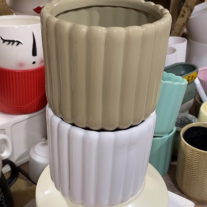 陶摆件陶盆有孔 瑕疵介意勿拍