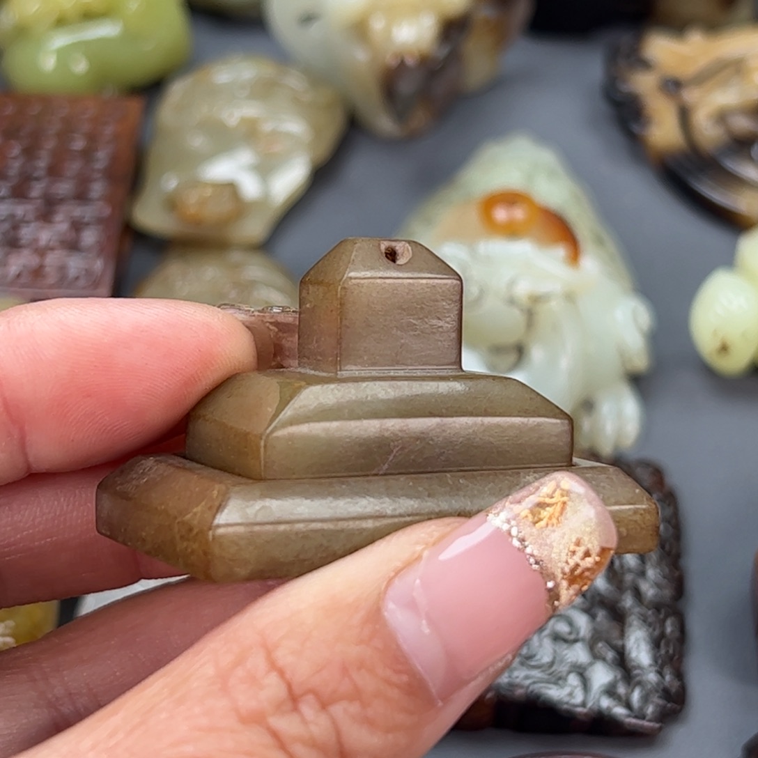 和田玉颈饰未镶嵌@***安