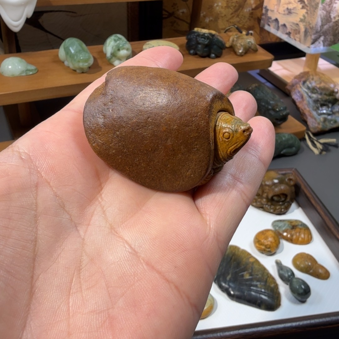 奥***）岫岩河磨玉（透闪石质玉）未镶嵌颈饰