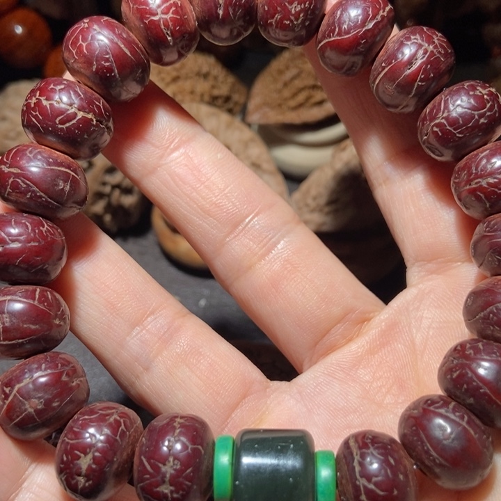 把件文玩核桃东北楸子小雪207