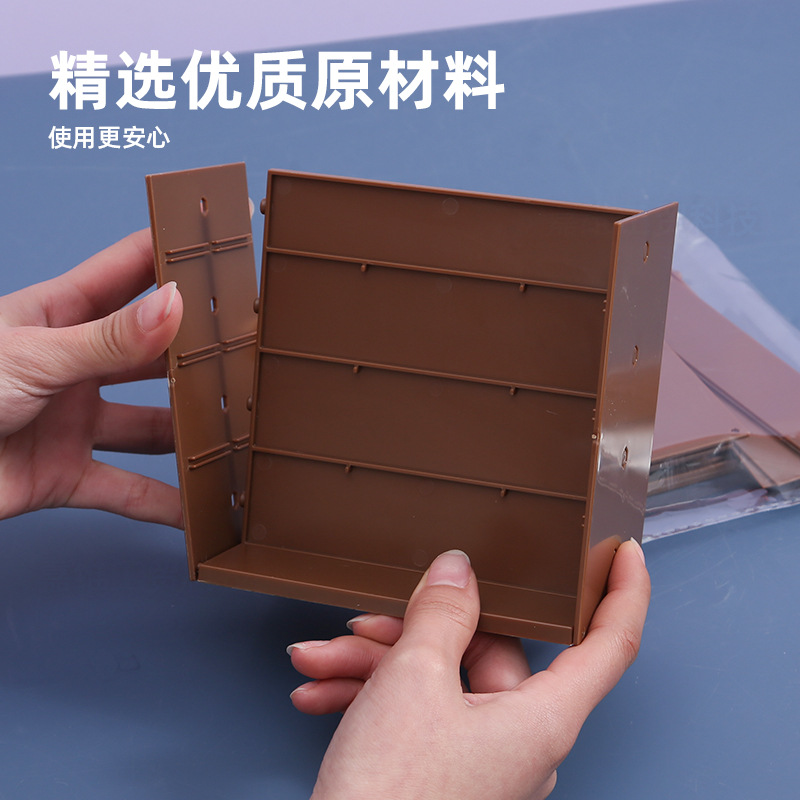 小玩具mini仿真场景微缩货架便利店架子家具过家家迷你超市食玩