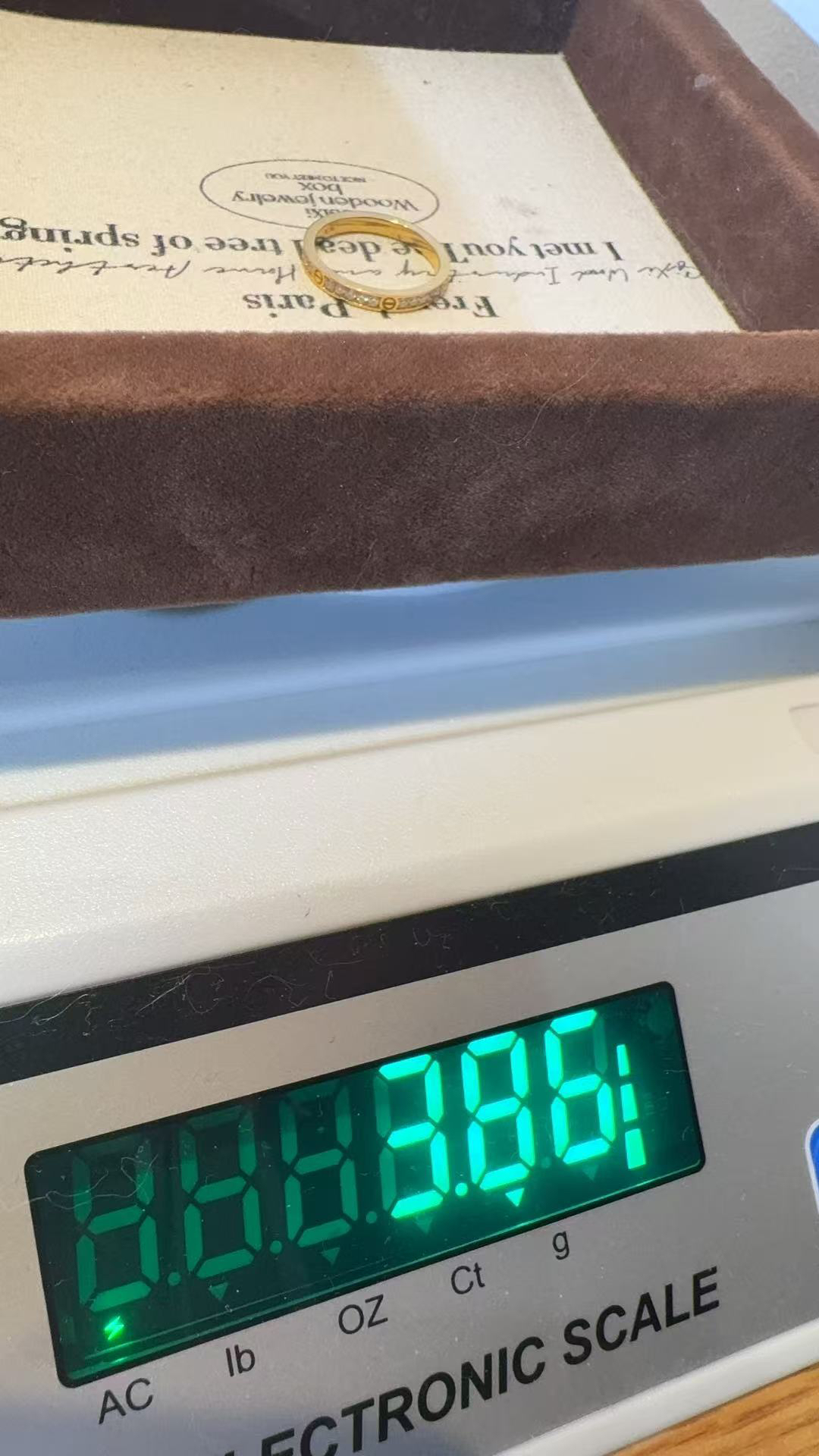 足金精品工艺戒指