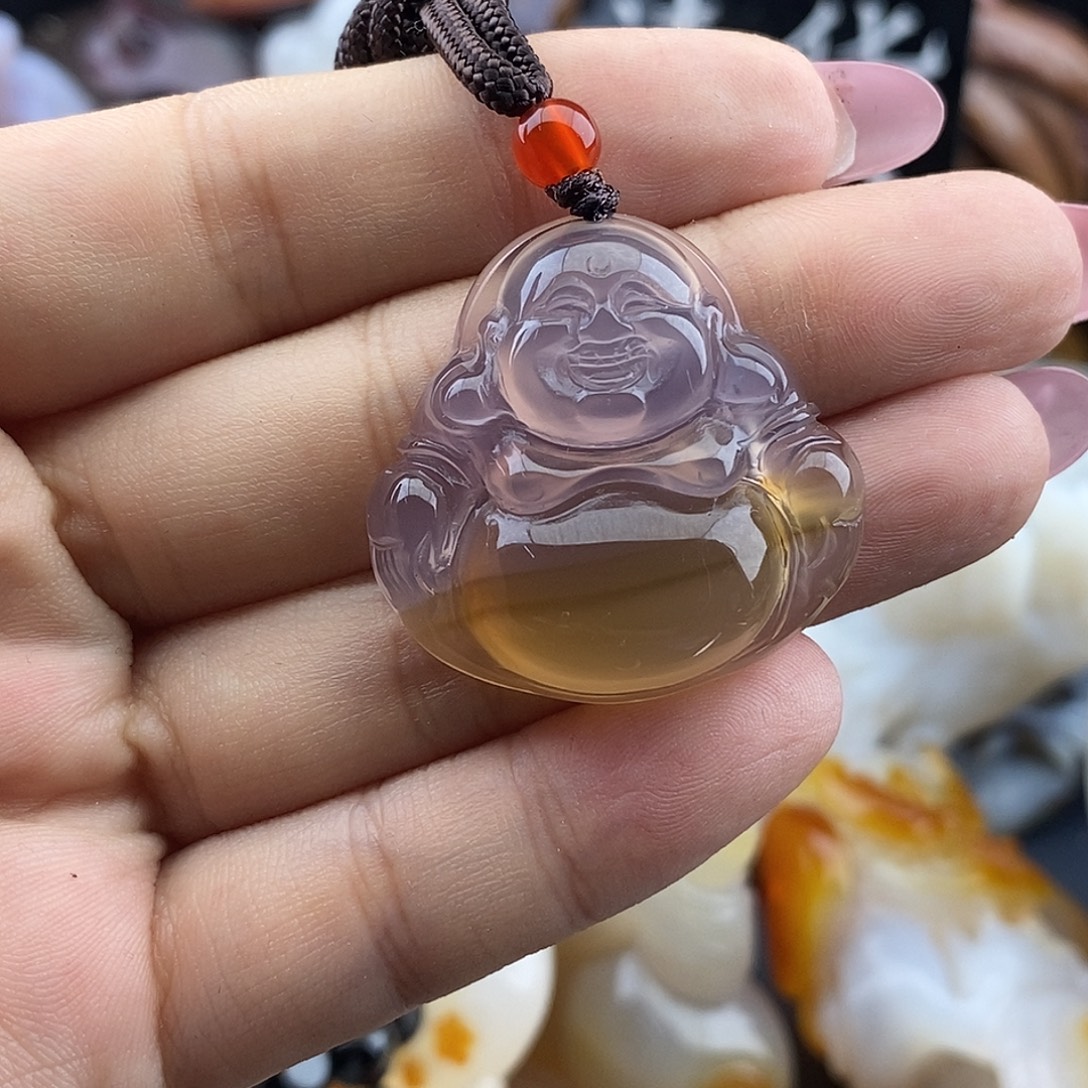 玛瑙未镶嵌手饰吊坠