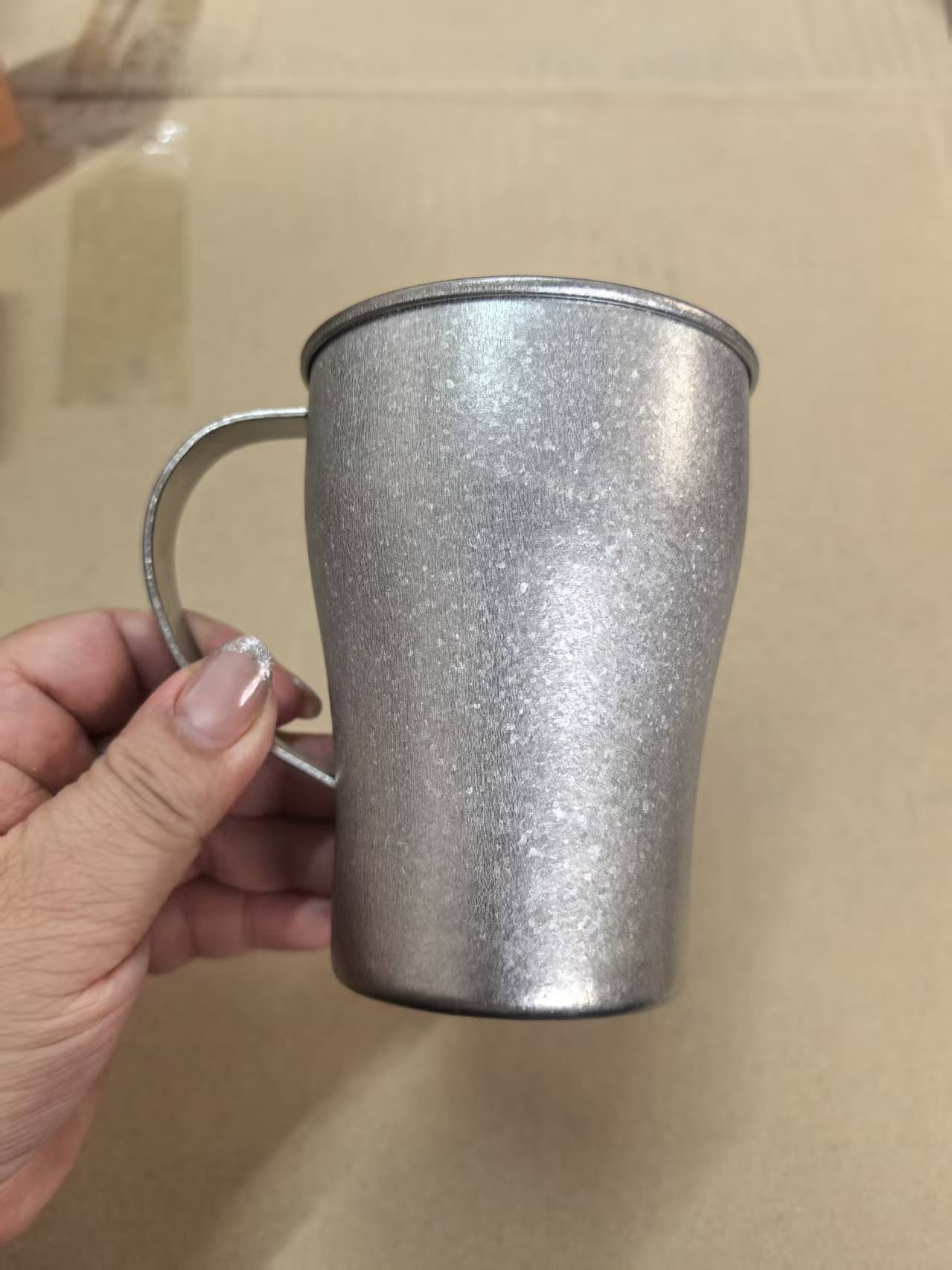 家用啤酒杯，水杯钛杯082