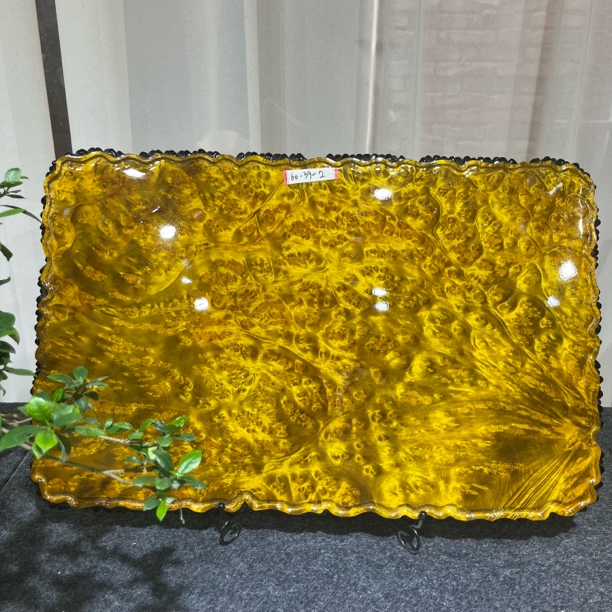 黄金樟实木茶盘干泡台茶盘尺寸60.39-2