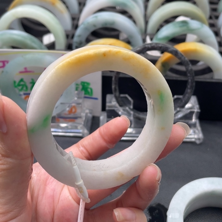 定制翡翠49-54未镶嵌正圈