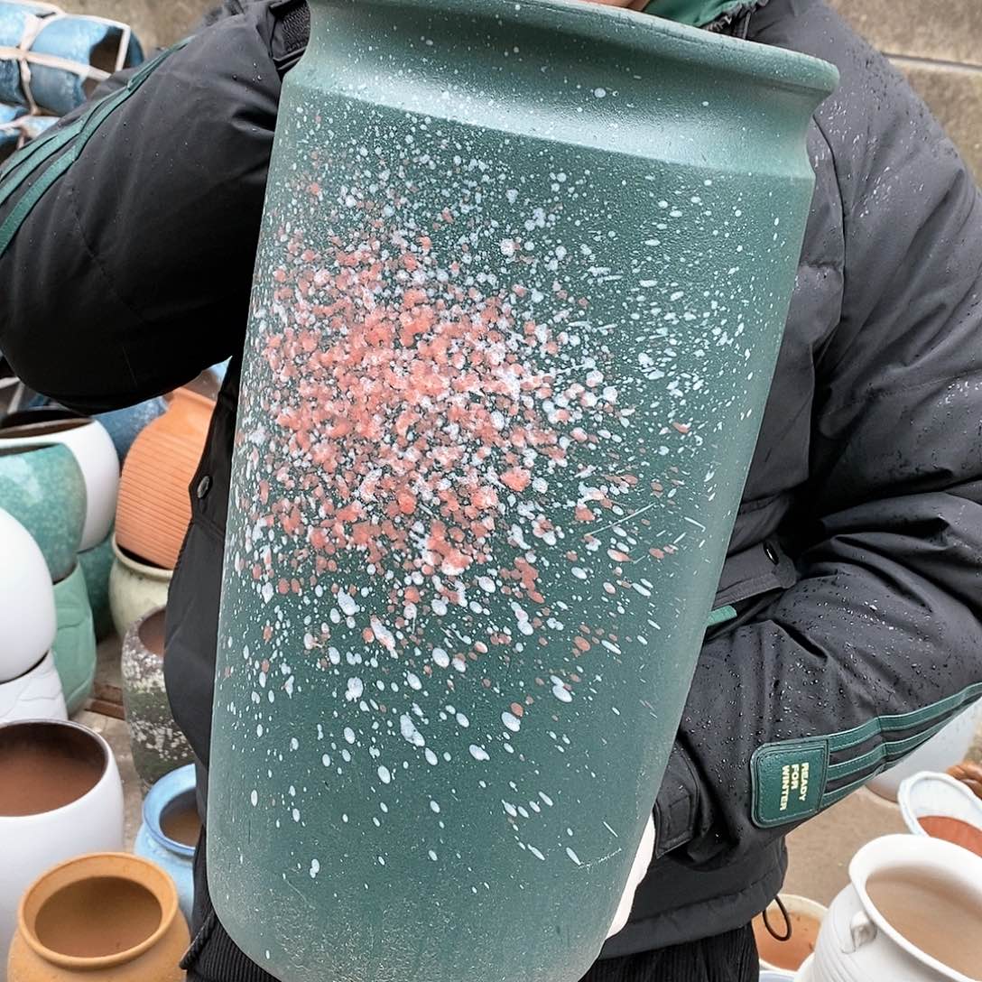 紫砂花盆正品口22高43