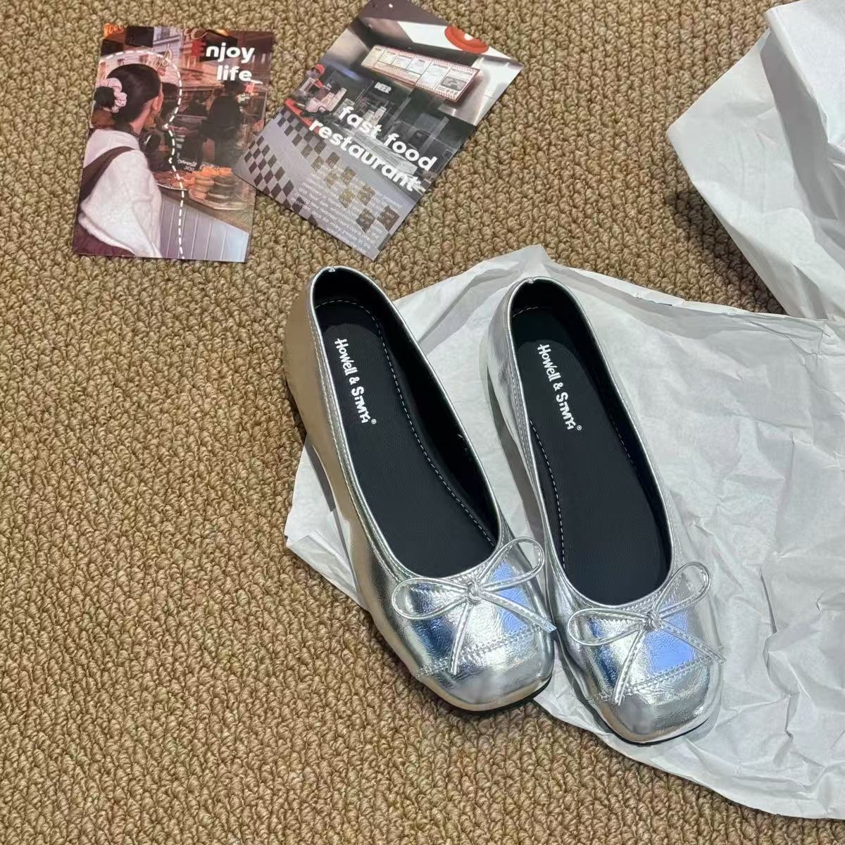 【宝贝家】208-5真皮内增高4公分玛丽珍