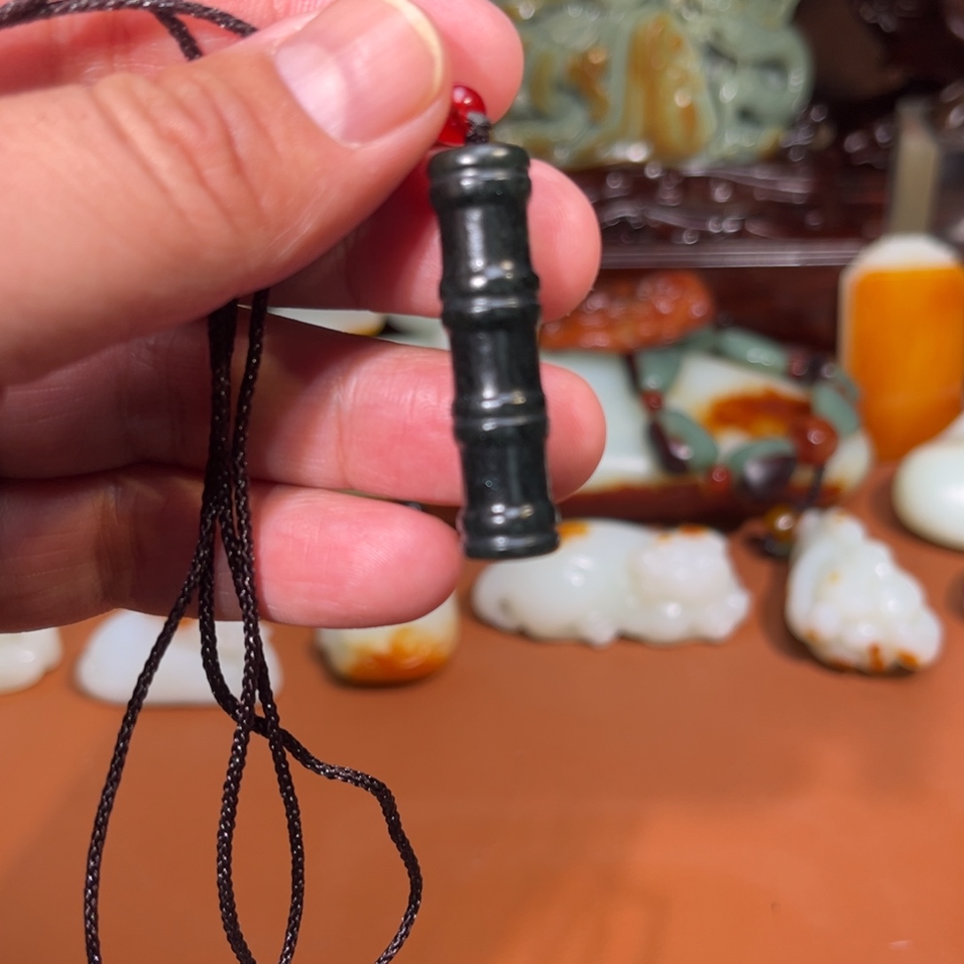 树***歌和田玉（白玉）未镶嵌挂件