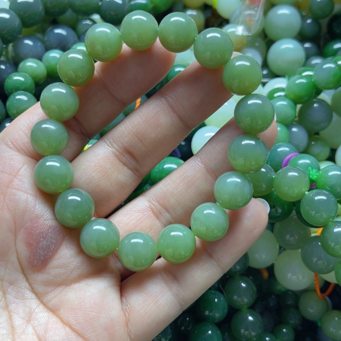 和田玉手链未镶嵌