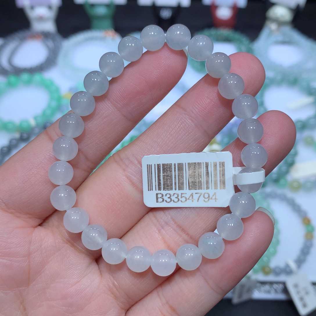 翡翠未镶嵌手串天然