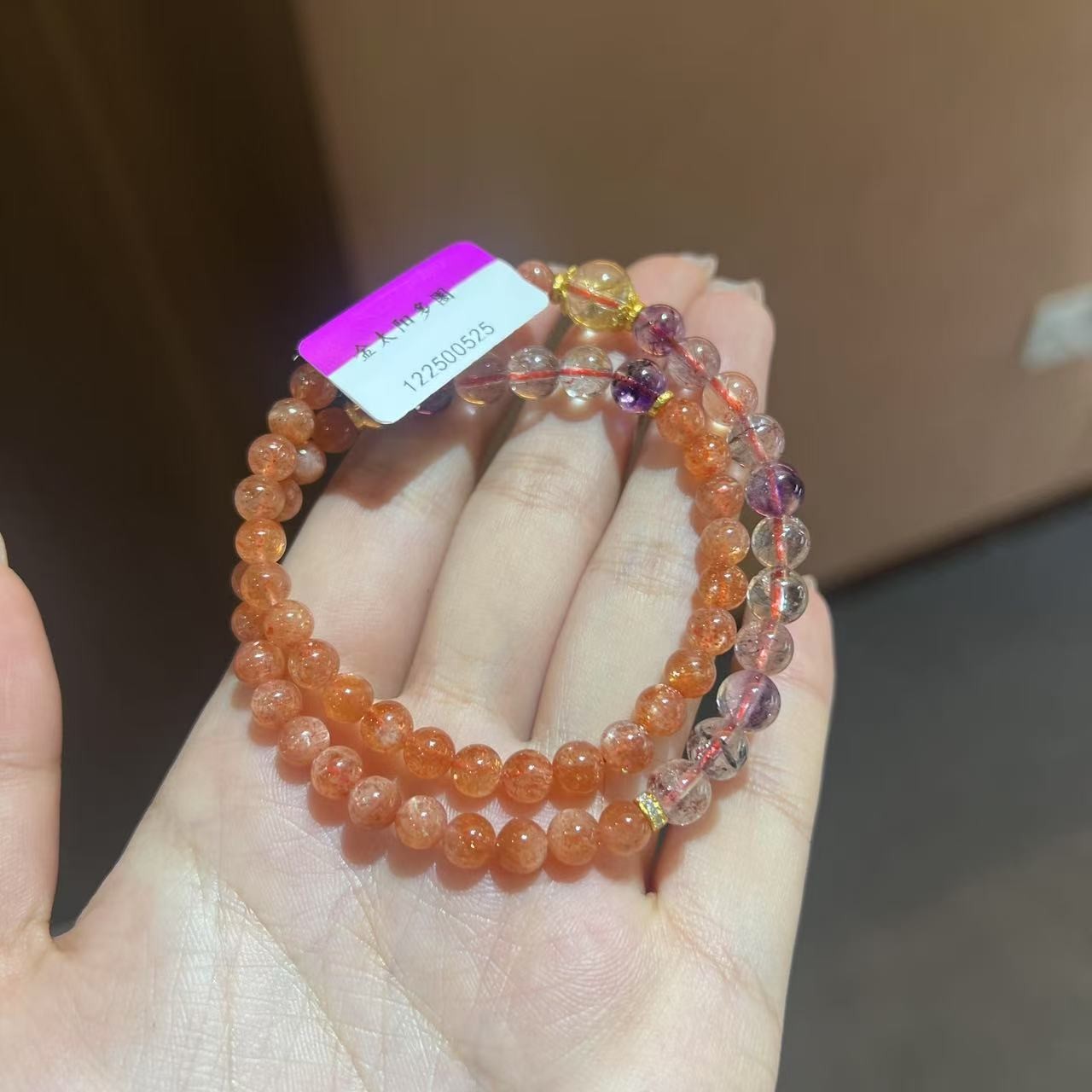 壹加田田｜手工设计金太阳超七多圈手串多样性发一