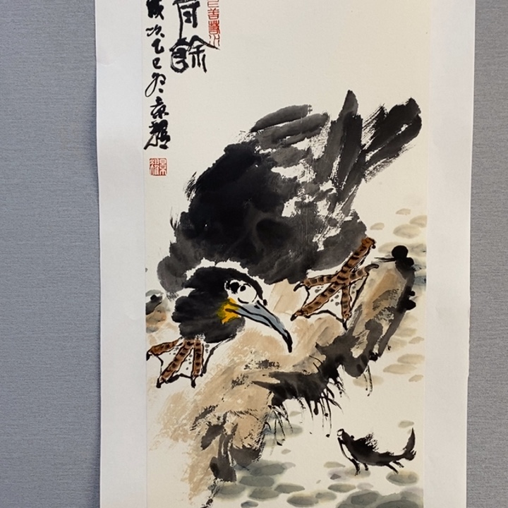 国画亲笔手绘原创