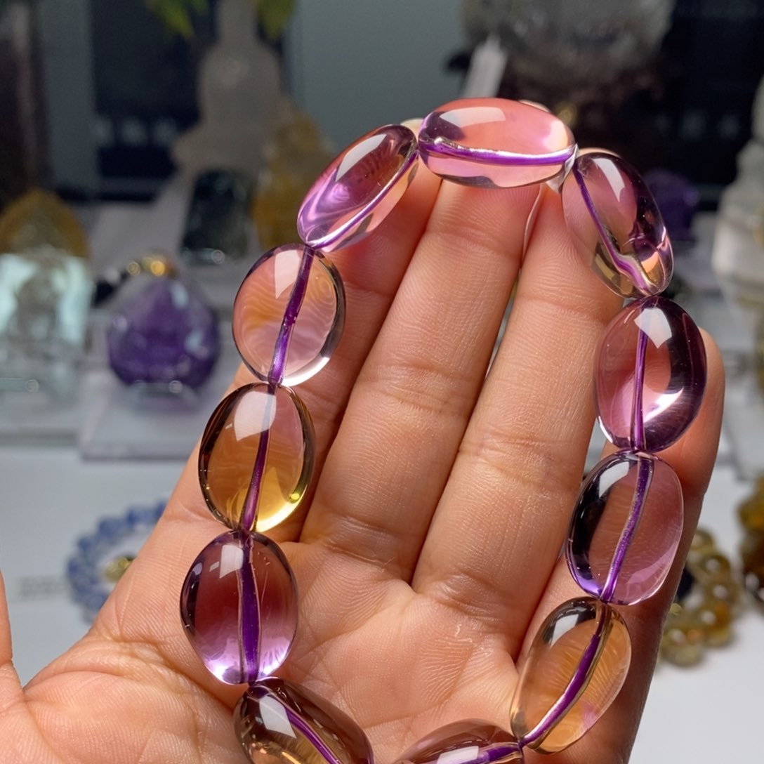 水晶手串未镶嵌M00435婷