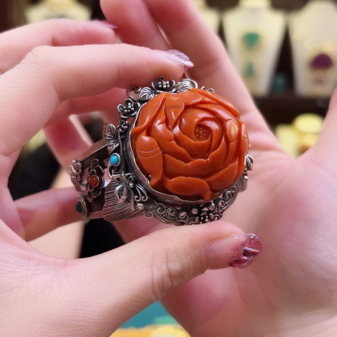 玛瑙/玉髓手镯未镶嵌手镯