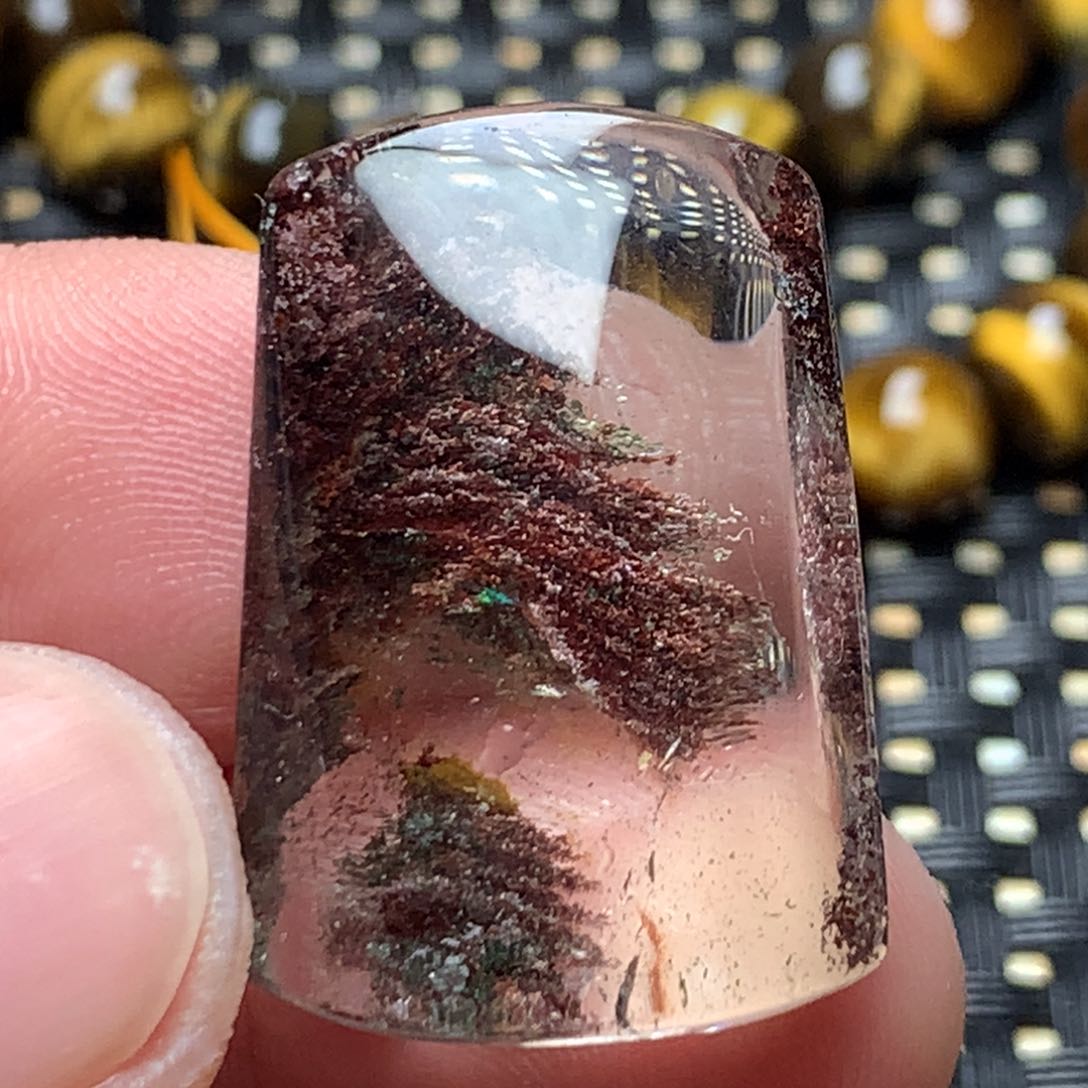 水晶颈饰未镶嵌0*天然水晶项链搭配