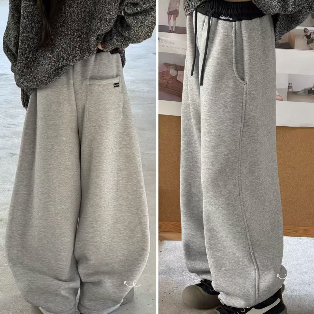 【断码清仓】女童加绒裤子2025新款儿童大童女孩秋冬季保暖长裤