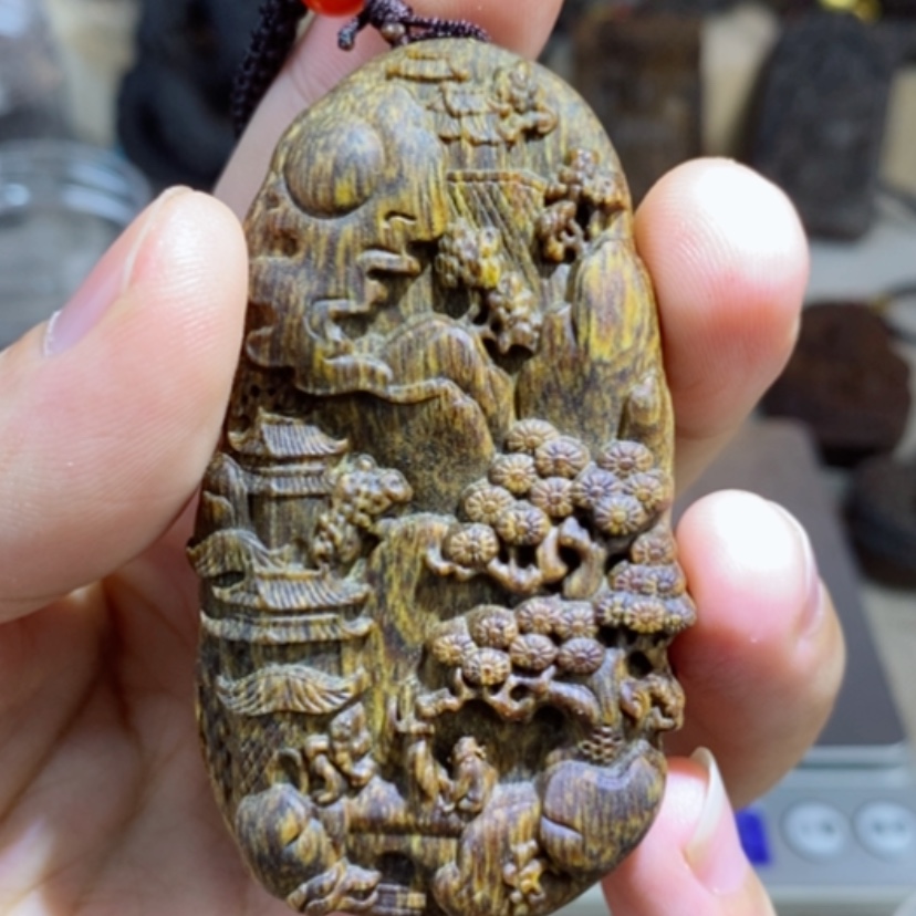 【闪购商品】木芽庄山水牌配养香罐