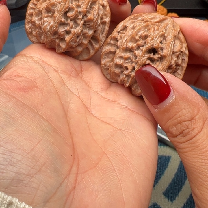 桃核吊坠文玩苹果园