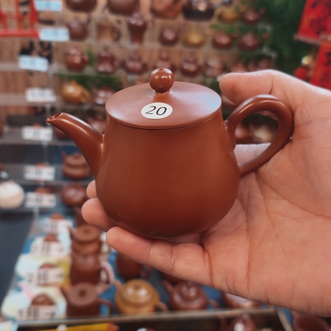 紫砂茶壶朱泥茶壶微瑕120C