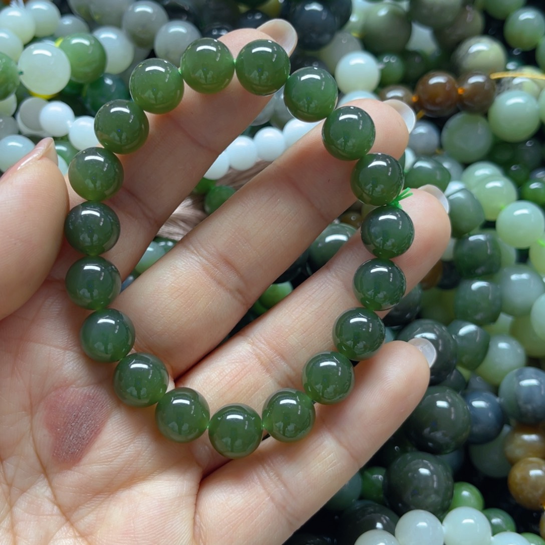 未镶嵌和田玉手链