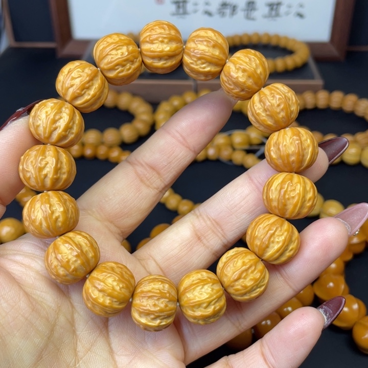猴头核桃吊坠精品