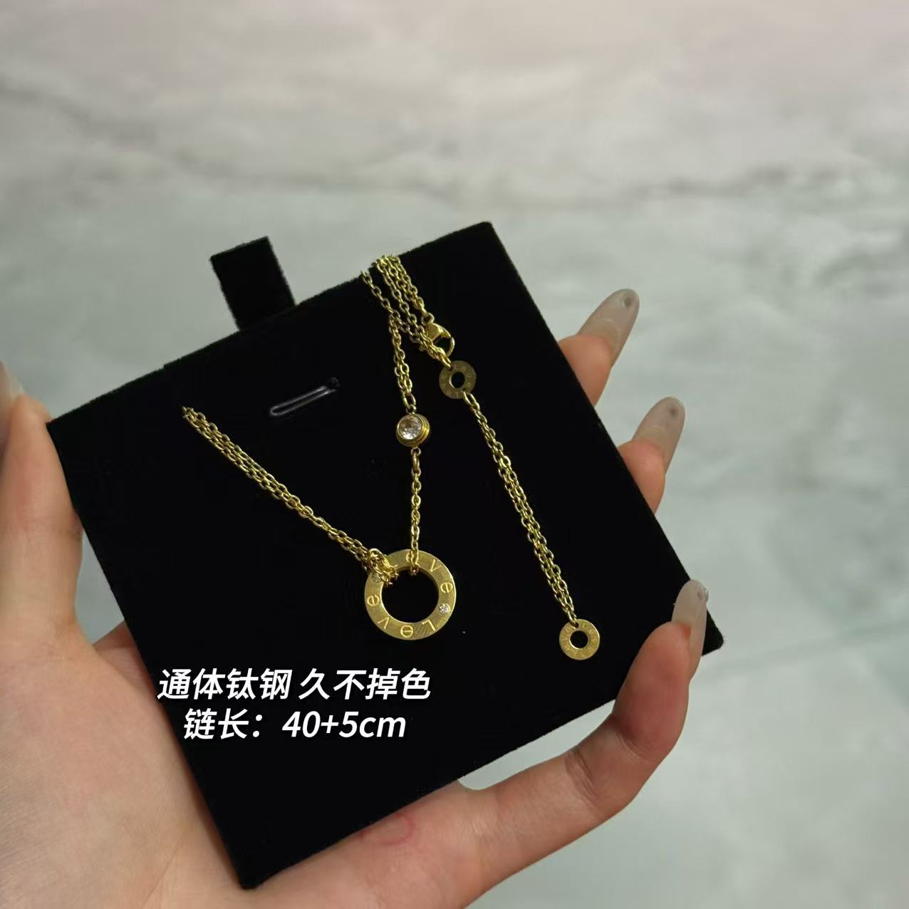 钛钢项链 BIBI【爱意满分】项链BB254