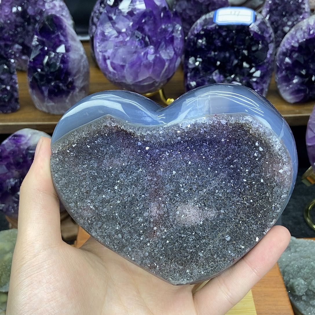 未镶嵌紫晶大型摆件（非配饰）