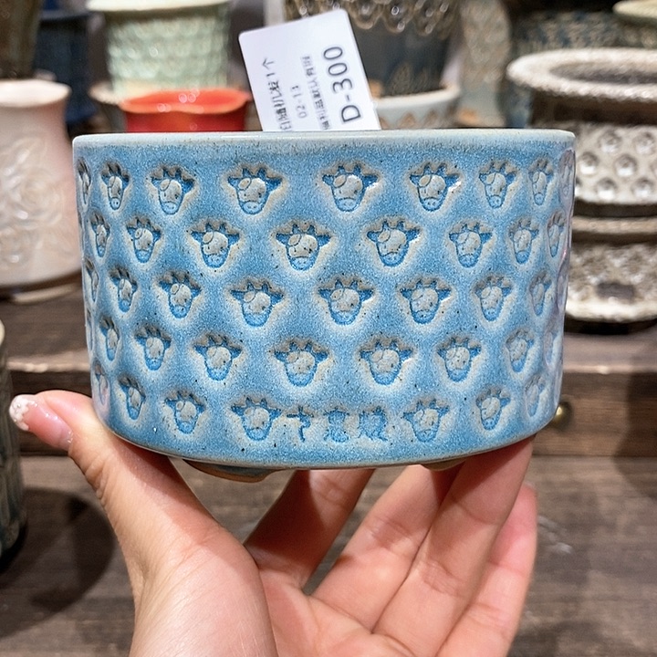 七里烧花盆2–13-300口径9