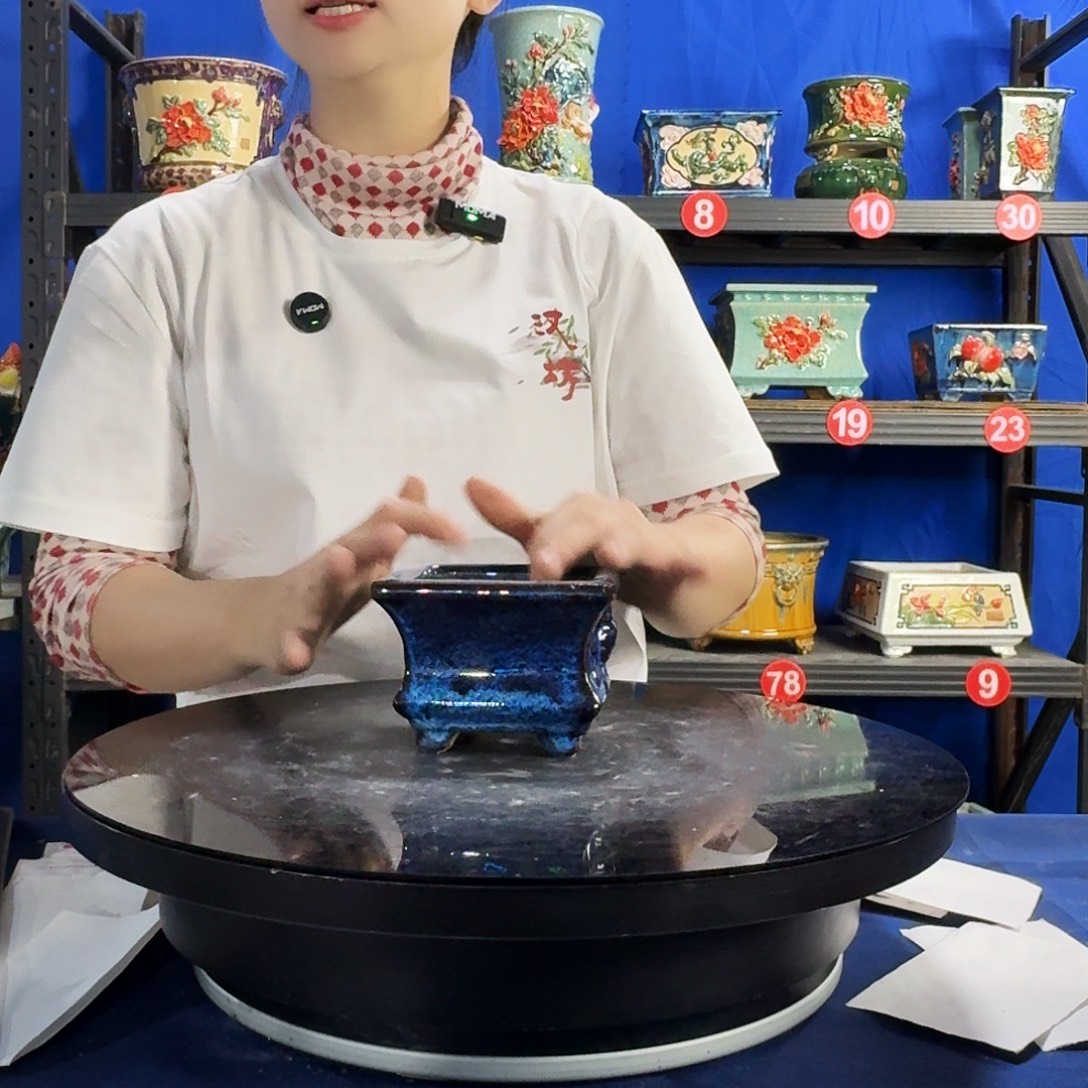 9134石湾微瑕窑变随机外口10内深6