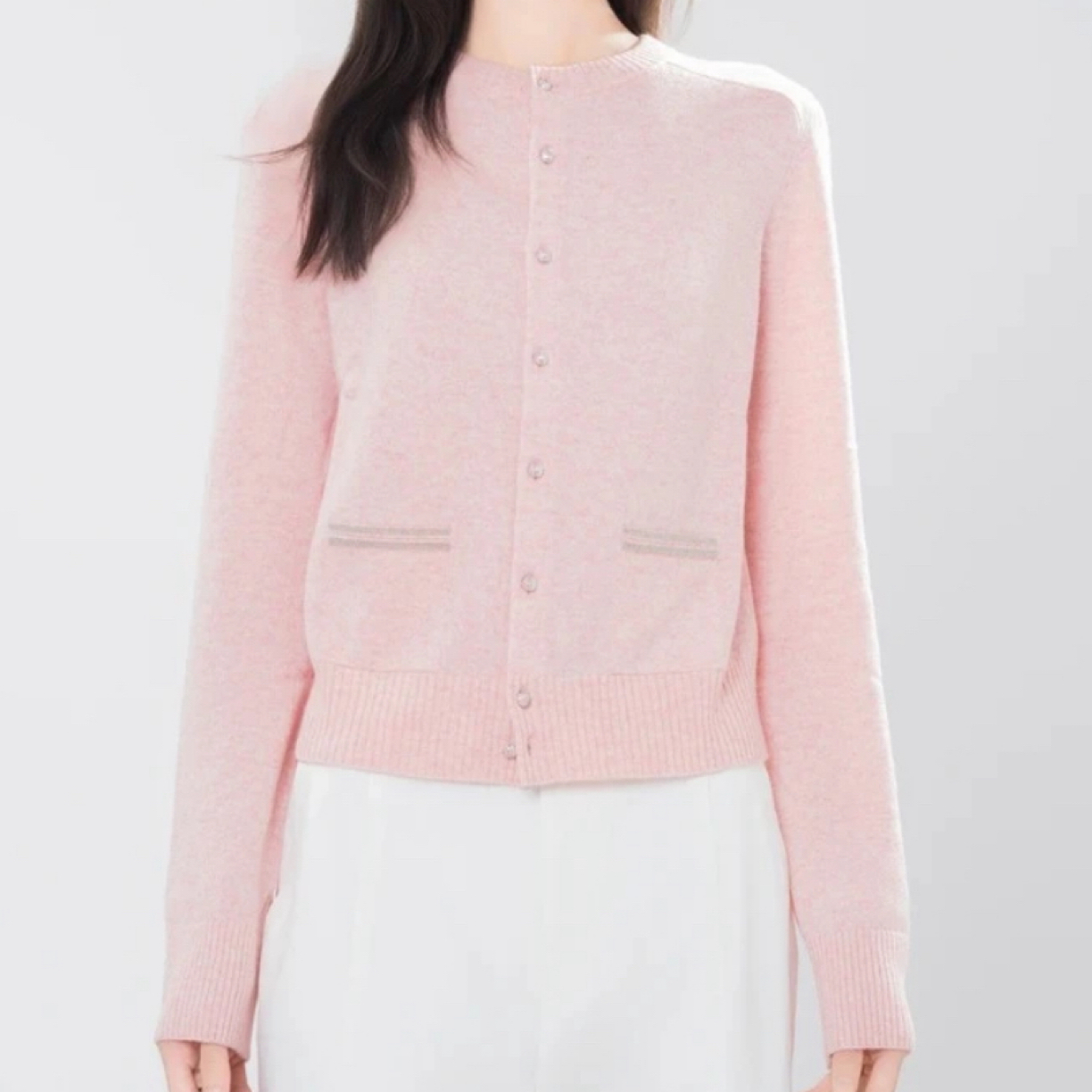 商场同款秋冬新款休闲气质优雅上衣时尚舒适针织开衫女548048