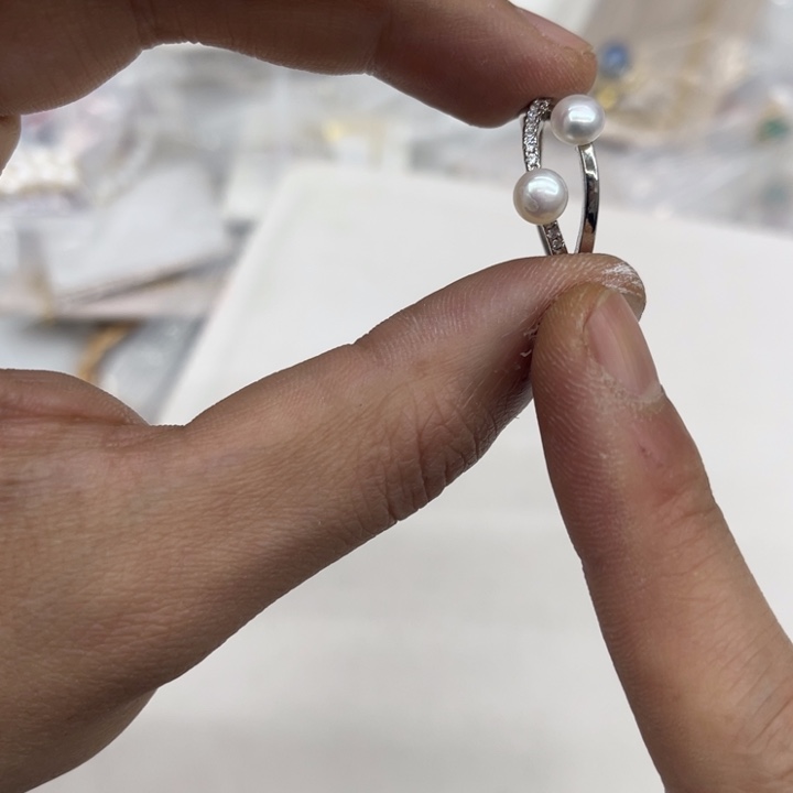 淡水珍珠未镶嵌颈饰1030