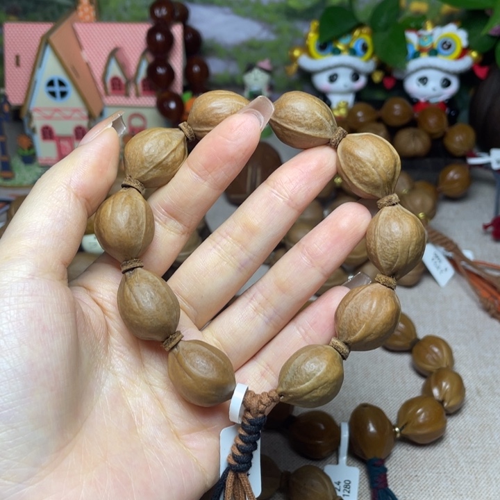 橄榄核手串/手链梅林铁核18.24