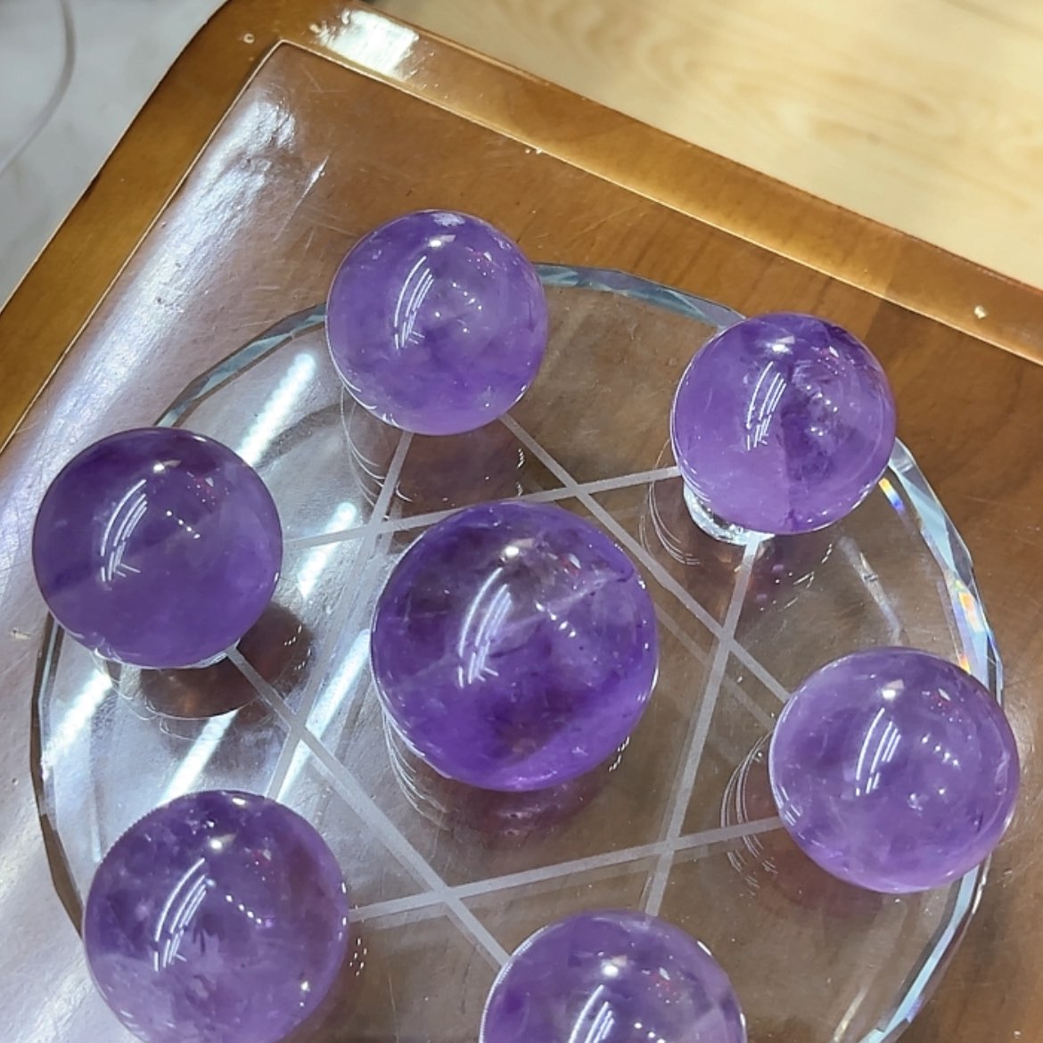 【闪购商品】水晶摆件球未镶嵌